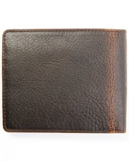 Men's Brown Don't Tread on Me Bifold Wallet