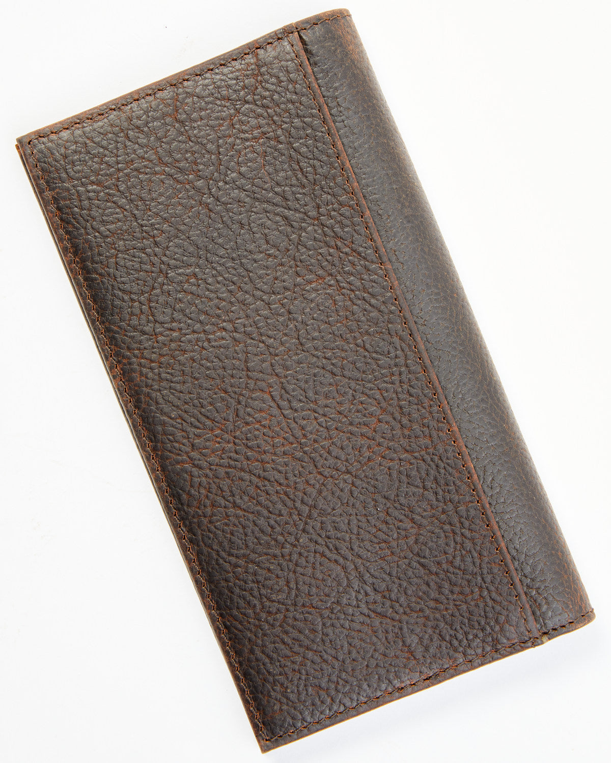 Men's Brown Don't Tread on Me Rodeo Leather Wallet
