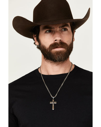 Men's Ornate Cross Necklace