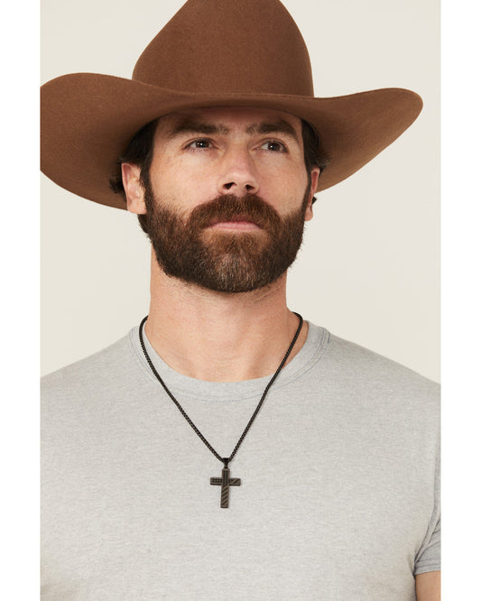 Men's Flag Cross Necklace