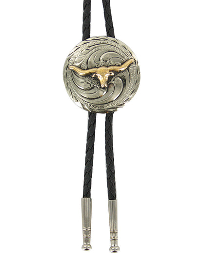 Men's Steer Head Bolo Tie