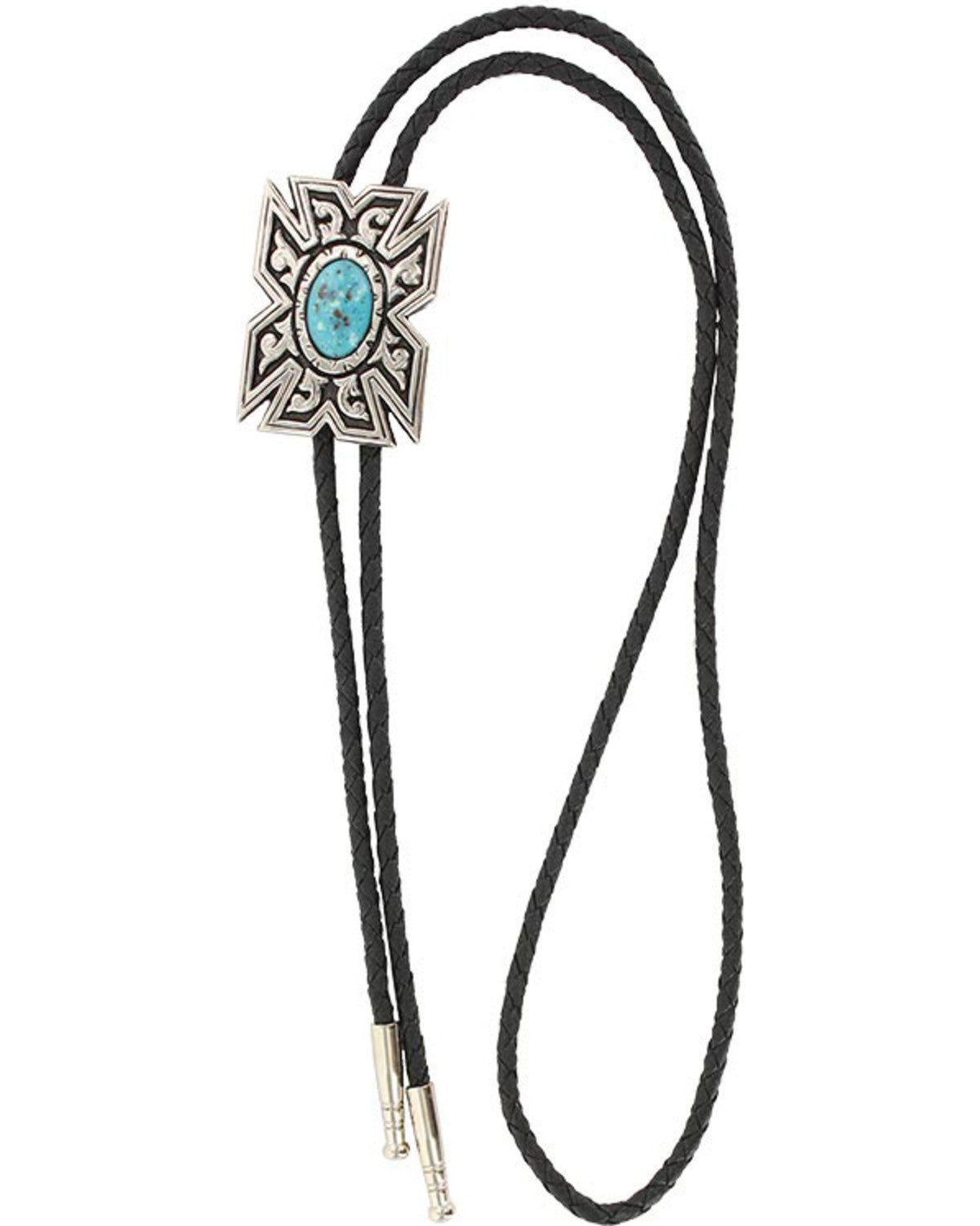 Men's Southwestern Turquoise Bolo Tie