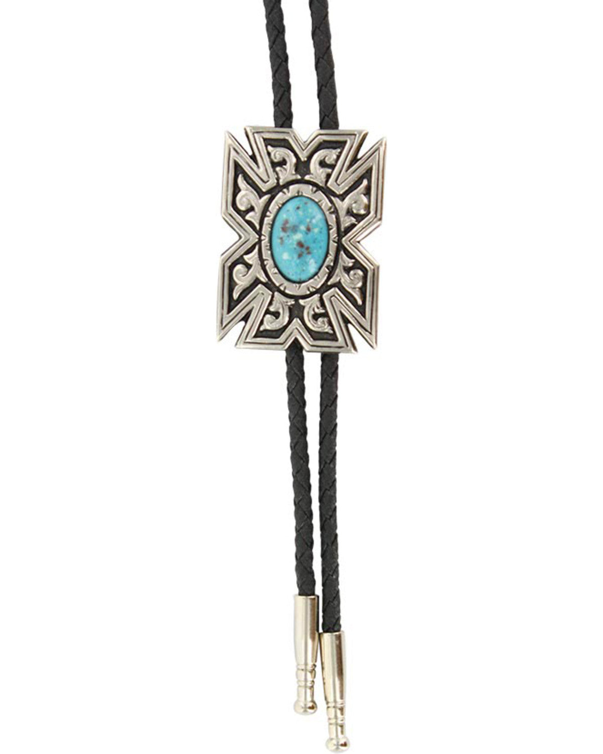 Men's Southwestern Turquoise Bolo Tie