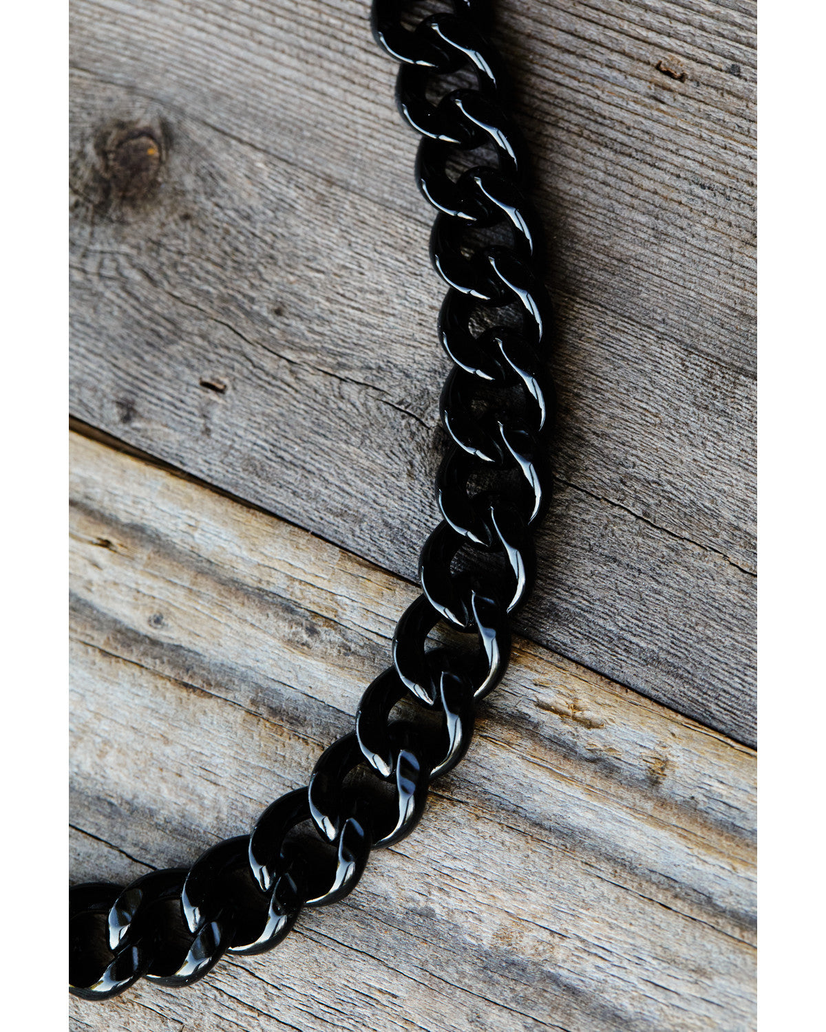 Men's Gunmetal Cuban Link Necklace