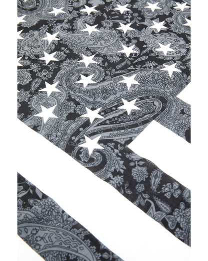 Men's Paisley Americana Flag Bandana