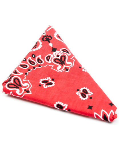 Men's Red Bandana