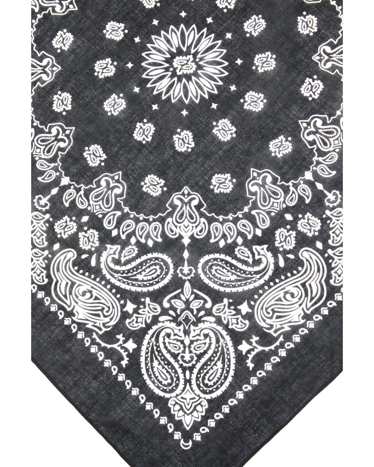 Men's Black Bandana