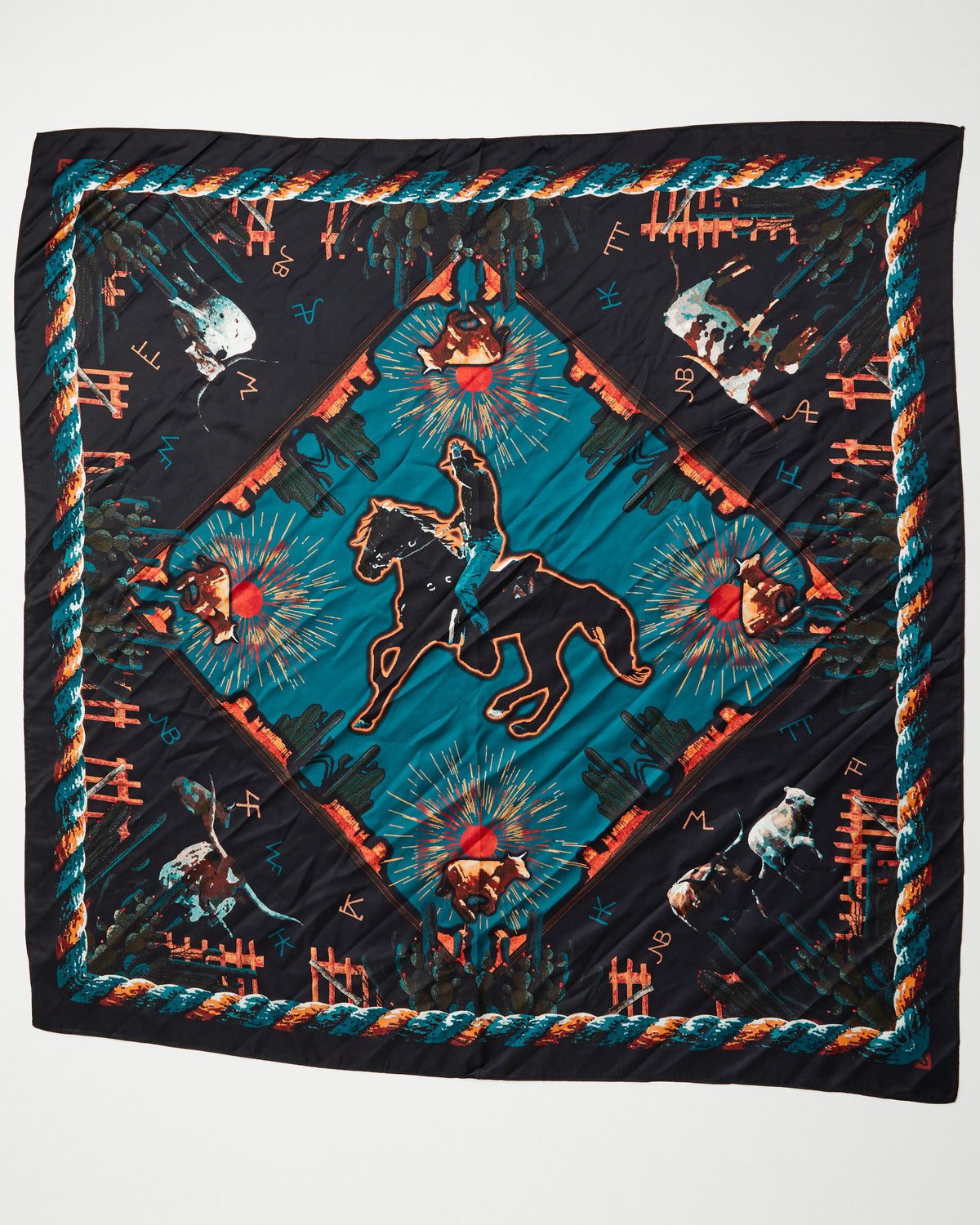 Men's Arlow Printed Wild Rag