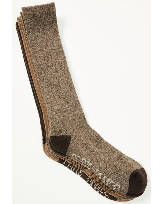 Men's Basic Crew Socks - 3 Pack