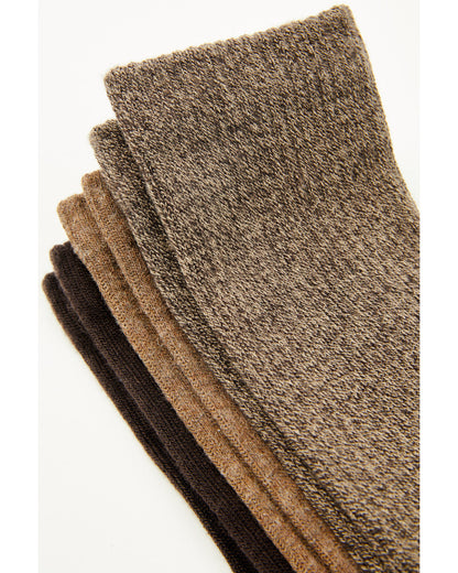 Men's Basic Crew Socks - 3 Pack