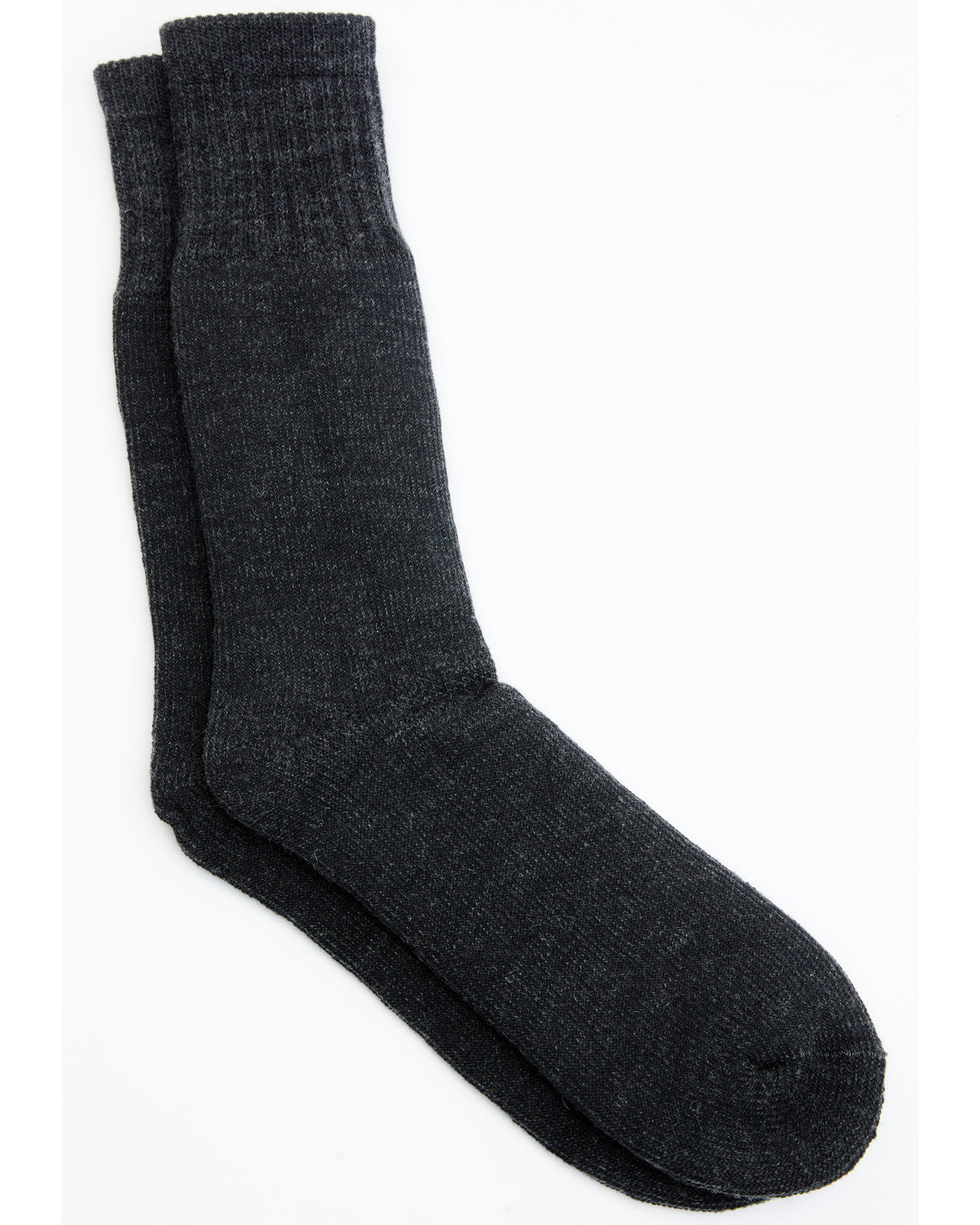 Men's Dark Gray Wool Boot Sock