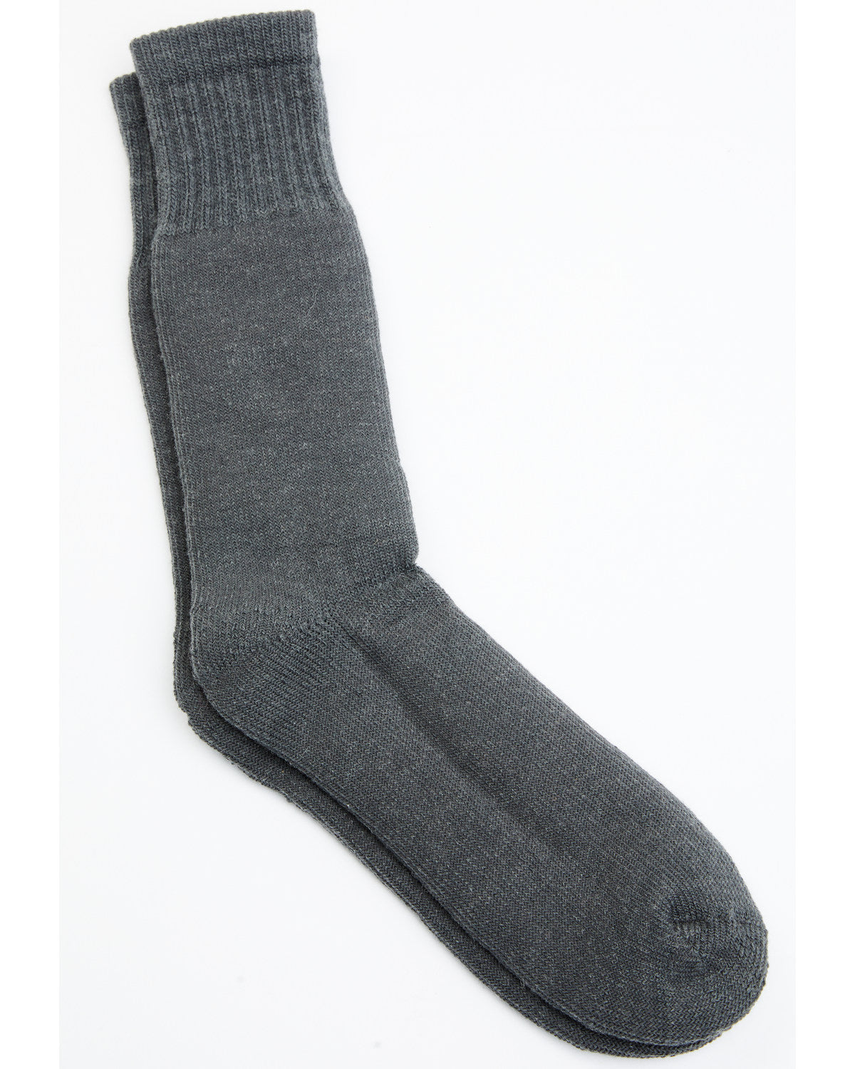 Men's Gray Wool Boot Sock
