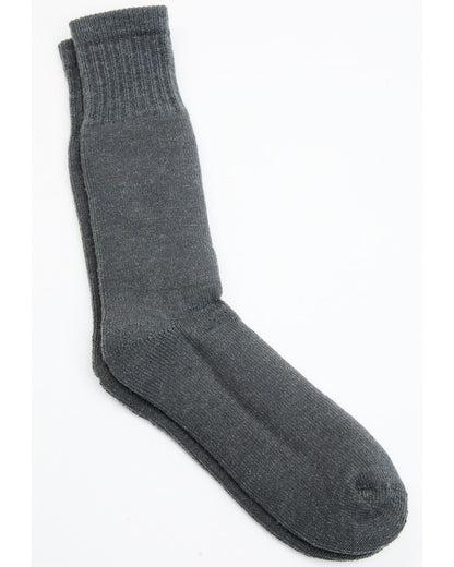 Men's Gray Wool Boot Sock