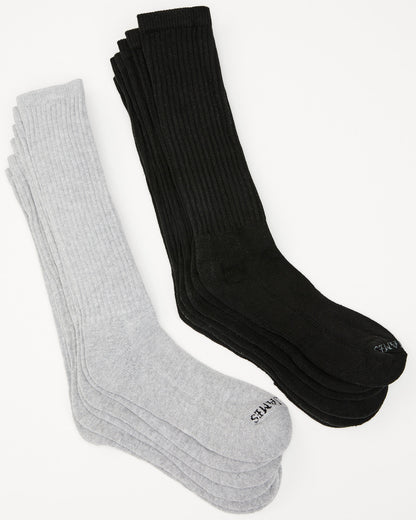 Men's Cushioned Boot Socks - 6 Pack