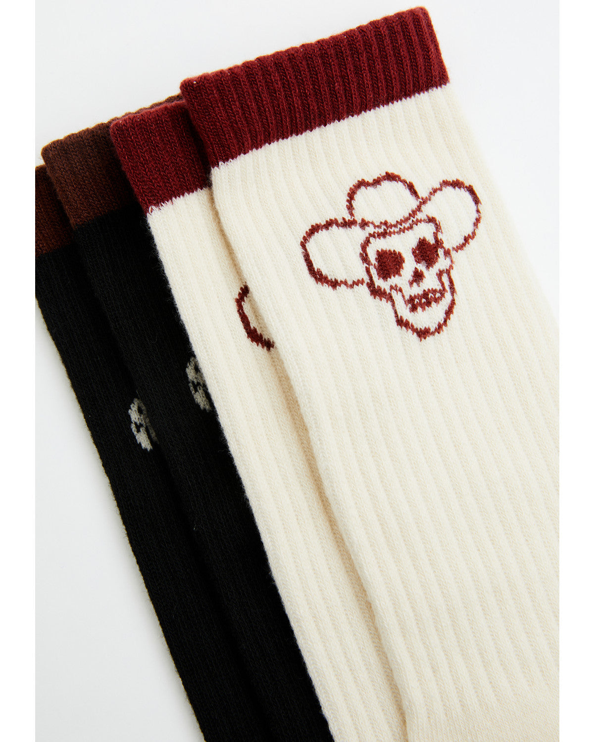 Men's Scorpion Skull Crew Socks - 2 Pack