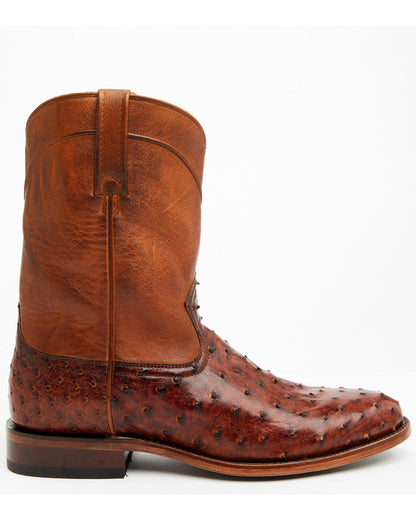 Black 1978® Men's Carmen Exotic Full-Quill Ostrich Roper Bo