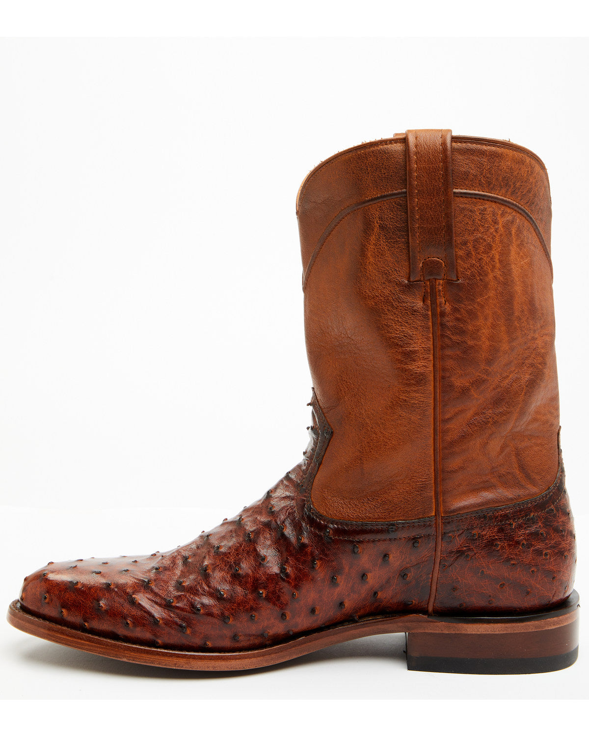 Black 1978® Men's Carmen Exotic Full-Quill Ostrich Roper Bo