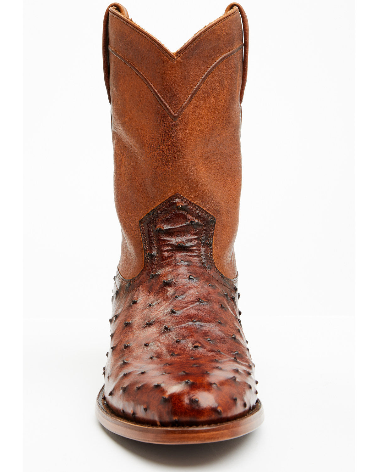 Black 1978® Men's Carmen Exotic Full-Quill Ostrich Roper Bo