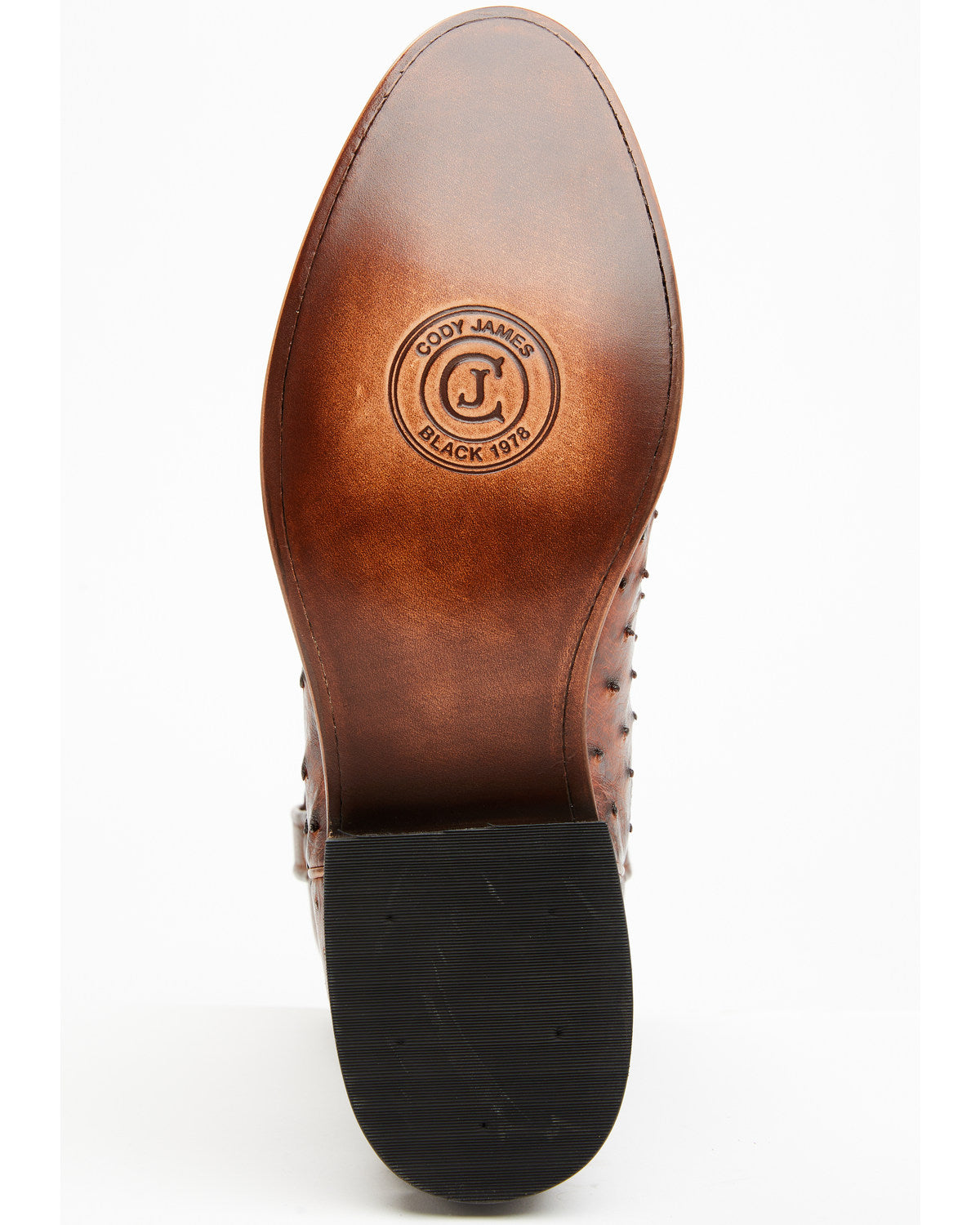Black 1978® Men's Carmen Exotic Full-Quill Ostrich Roper Bo
