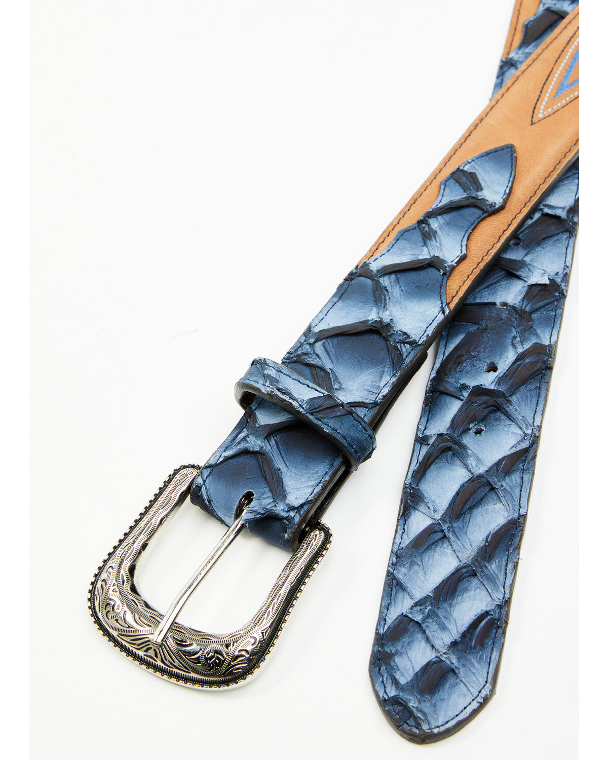 Men's Exotic Pirarucu Billet Belt