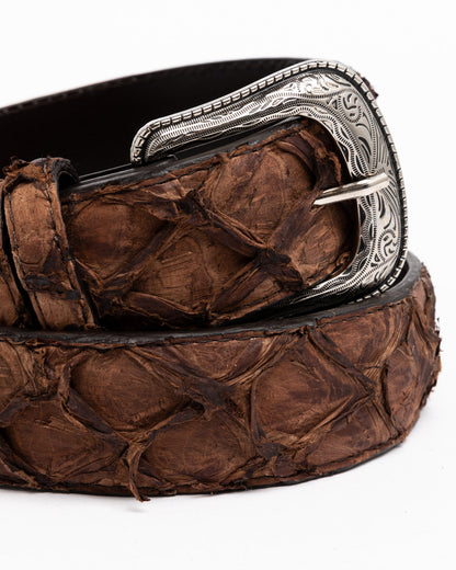 Men's Exotic Pirarucu Belt