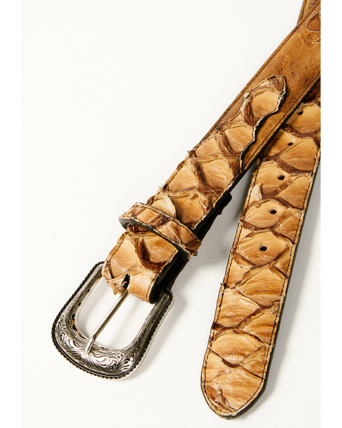 Men's Exotic Pirarucu Billet Belt