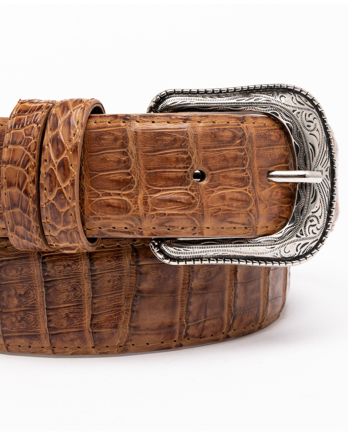 Men's Hornback Caiman Exotic Belt