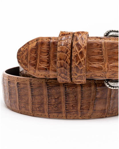 Men's Hornback Caiman Exotic Belt