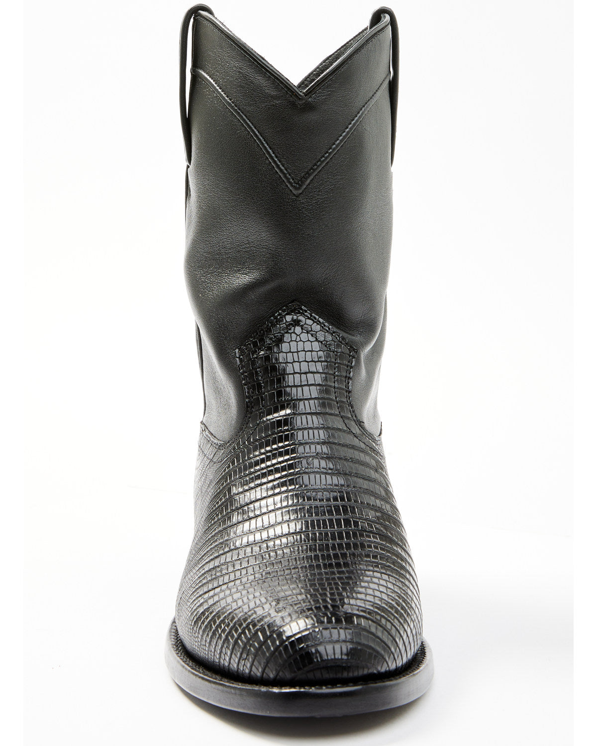 Black 1978® Men's Carmen Exotic Teju Lizard Roper Boots - R