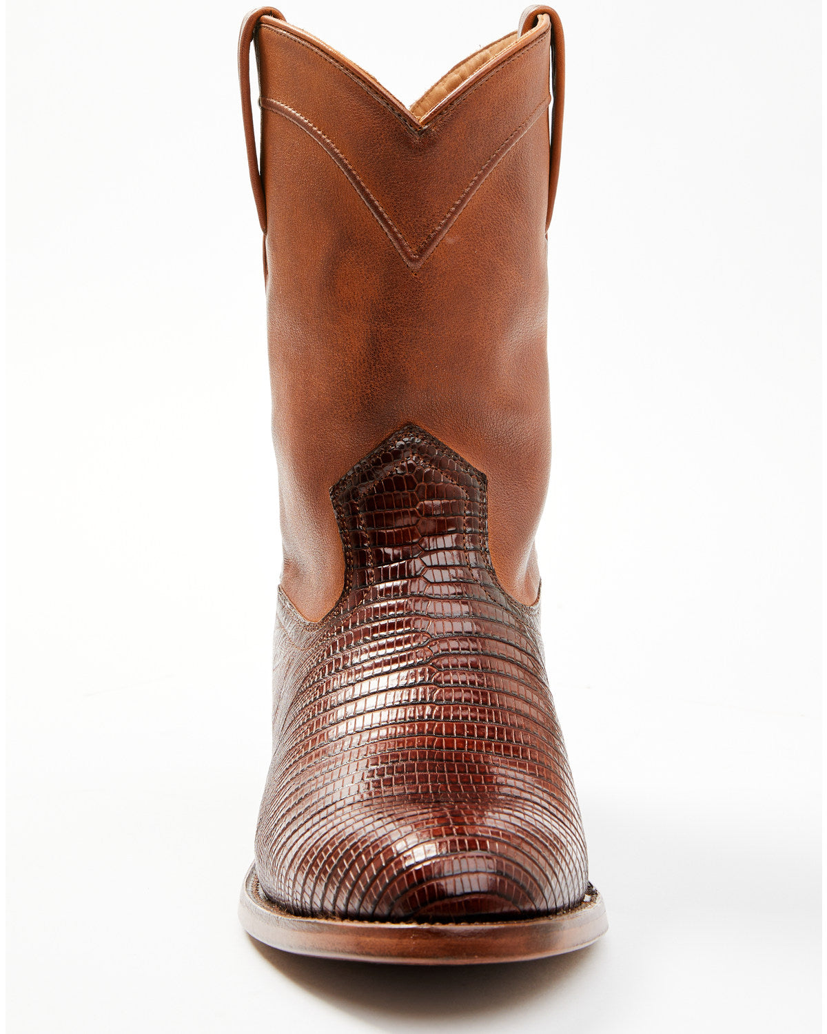 Black 1978® Men's Carmen Exotic Teju Lizard Roper Boots - R