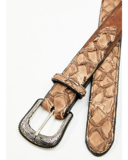 Men's Charutto Exotic Pirarucu Billet Belt