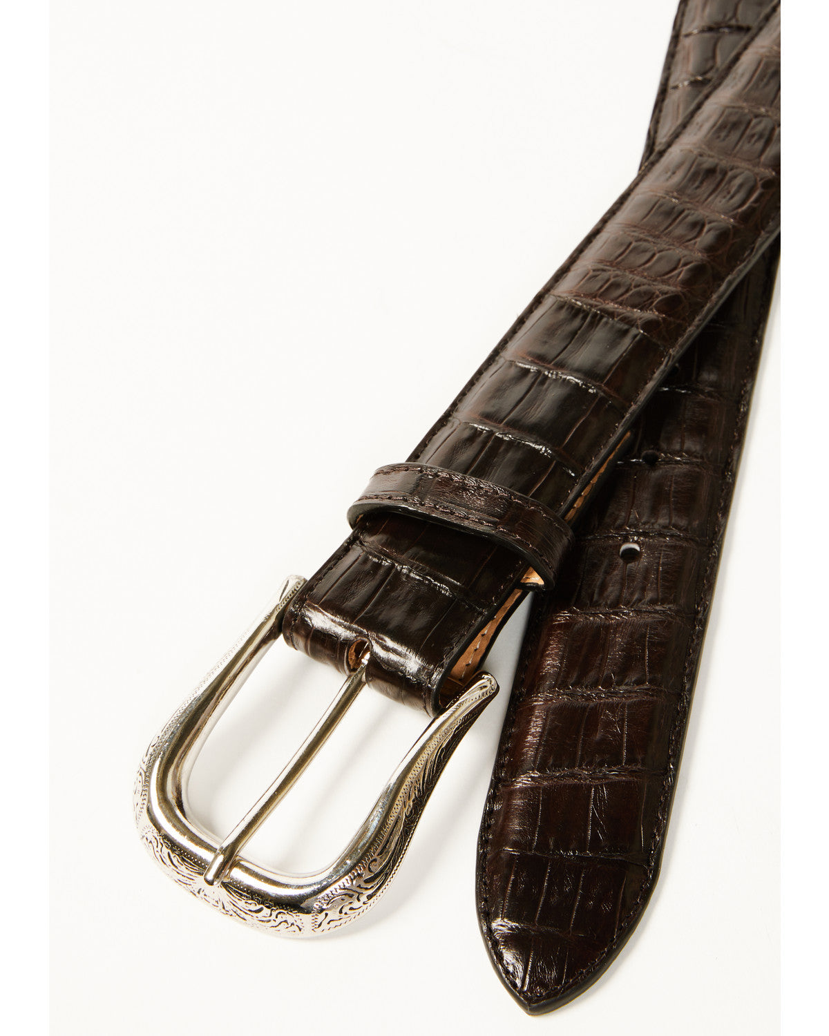 Black 1978™ Men's Exotic Caiman Belt