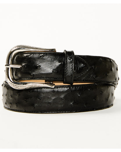 Black 1978™ Men's Dawson Exotic Full Quill Ostrich Leather