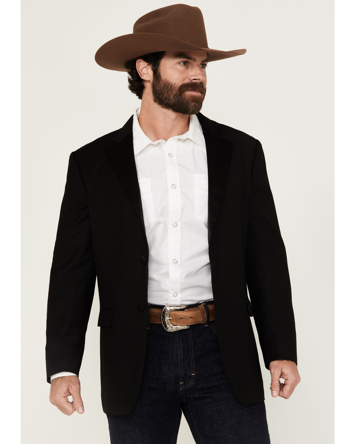 Black 1978™ Men's Smooth Leather Belt