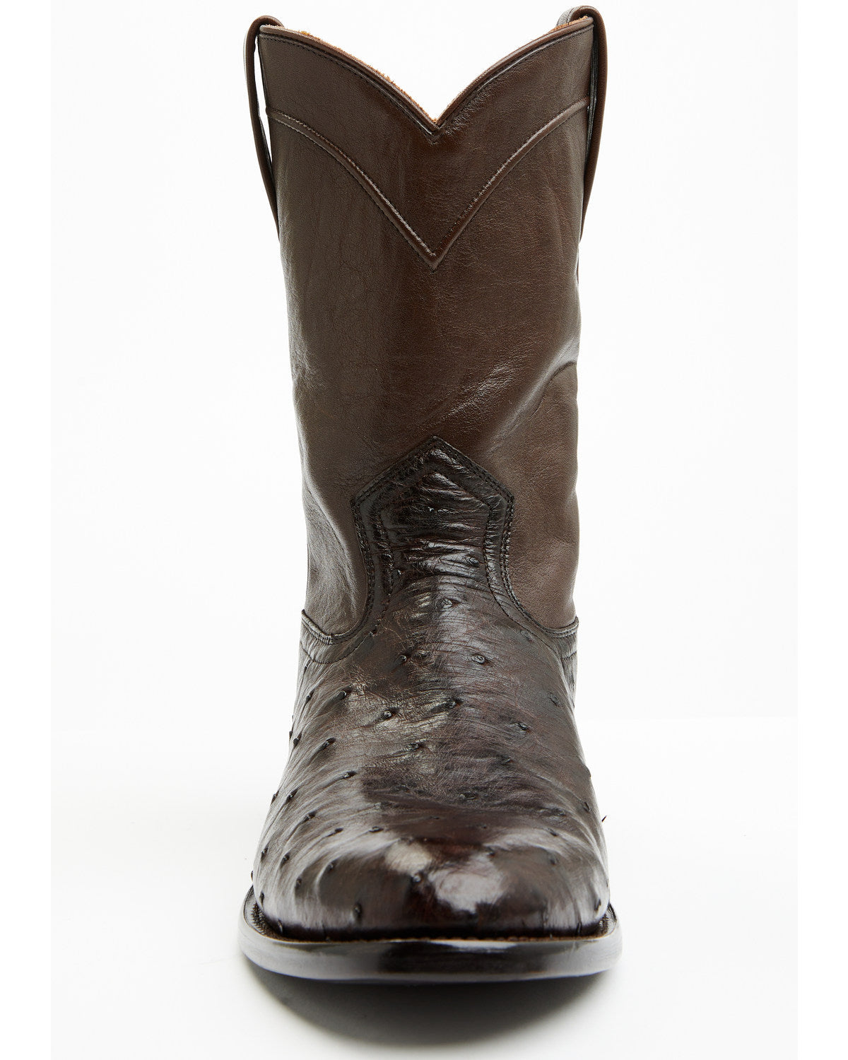 Black 1978® Men's Carmen Exotic Full-Quill Ostrich Roper Bo