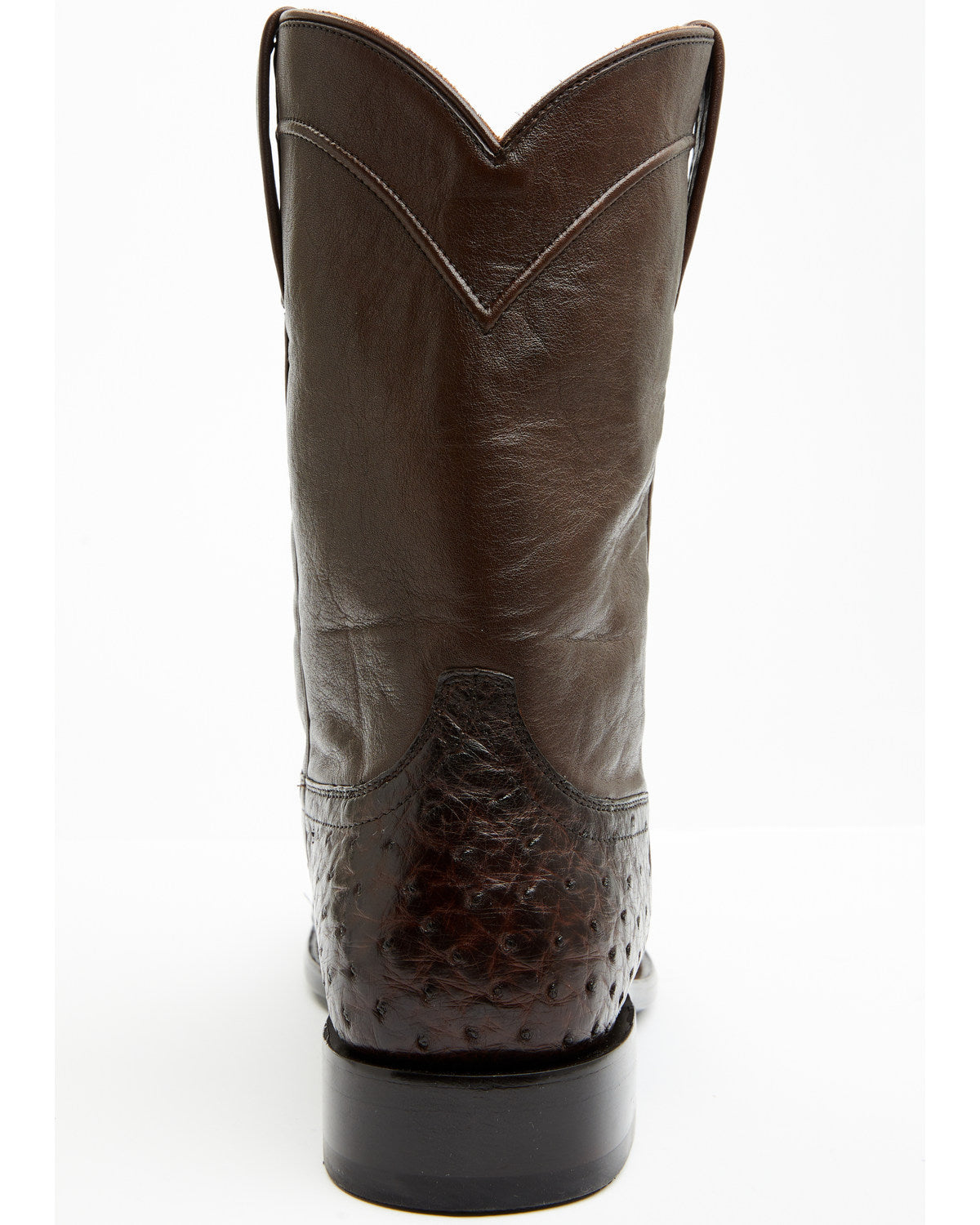 Black 1978® Men's Carmen Exotic Full-Quill Ostrich Roper Bo