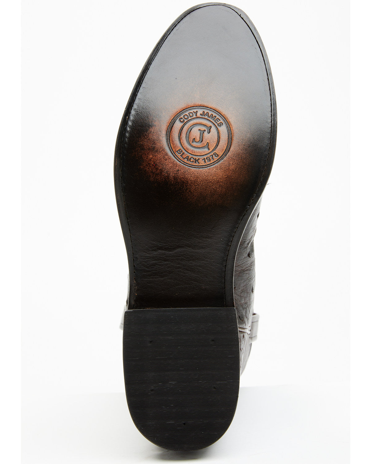 Black 1978® Men's Carmen Exotic Full-Quill Ostrich Roper Bo