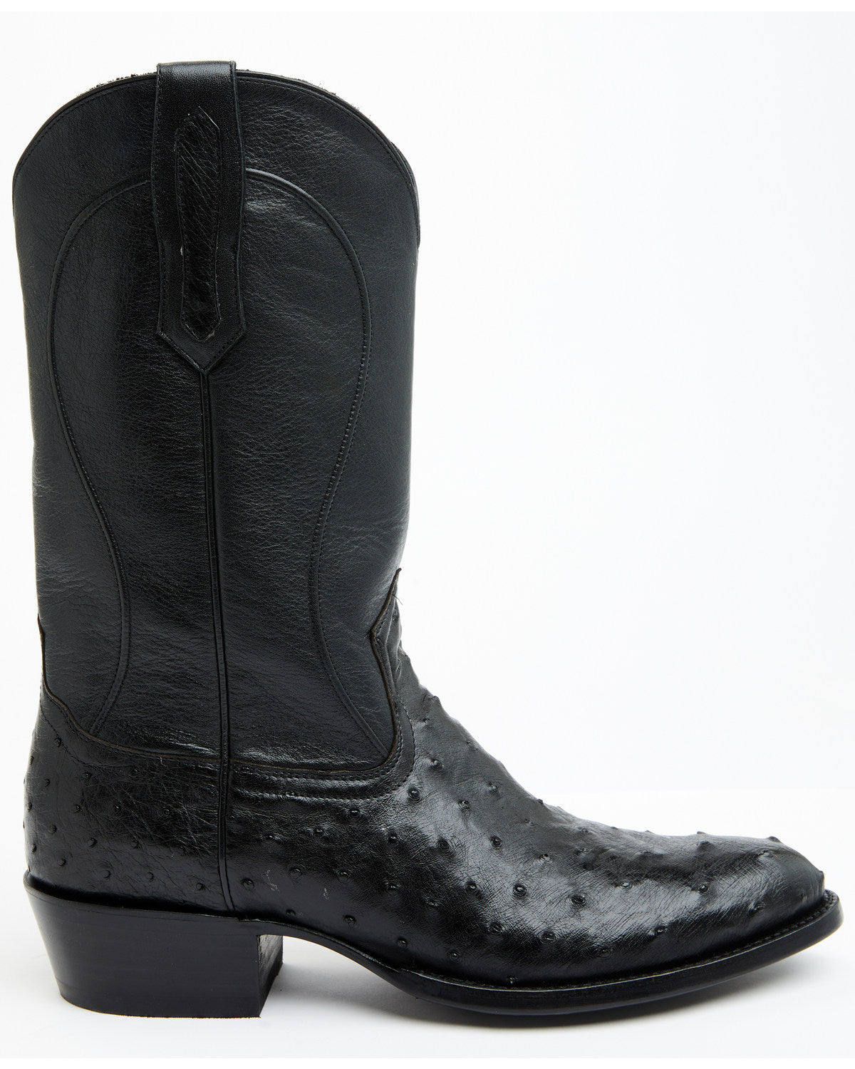 Black 1978® Men's Chapman Exotic Full-Quill Ostrich Western