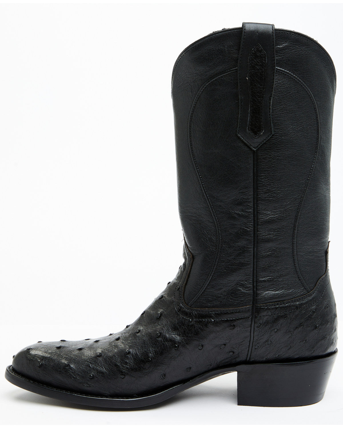 Black 1978® Men's Chapman Exotic Full-Quill Ostrich Western
