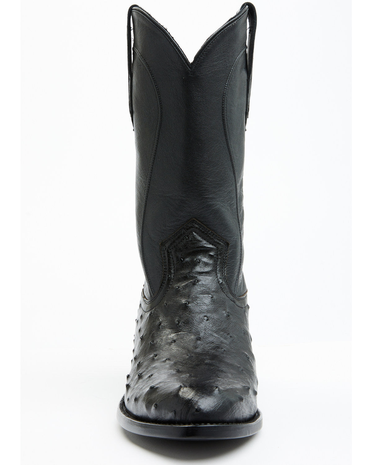 Black 1978® Men's Chapman Exotic Full-Quill Ostrich Western