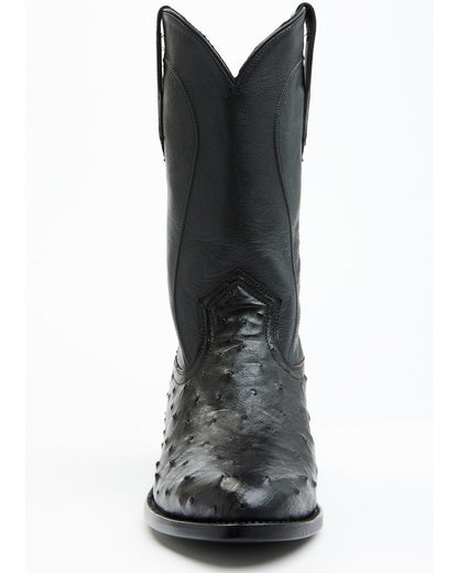 Black 1978® Men's Chapman Exotic Full-Quill Ostrich Western
