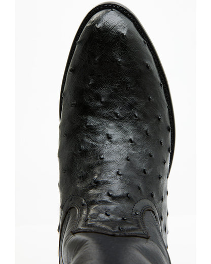 Black 1978® Men's Chapman Exotic Full-Quill Ostrich Western
