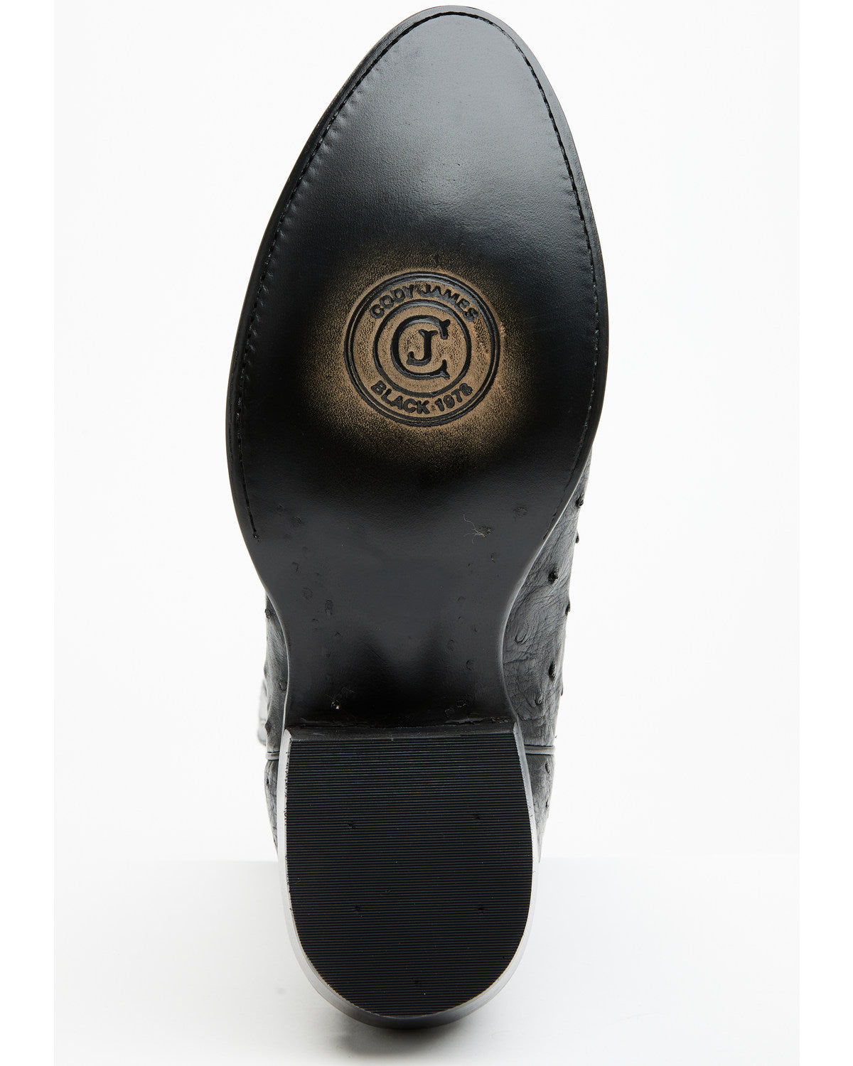 Black 1978® Men's Chapman Exotic Full-Quill Ostrich Western