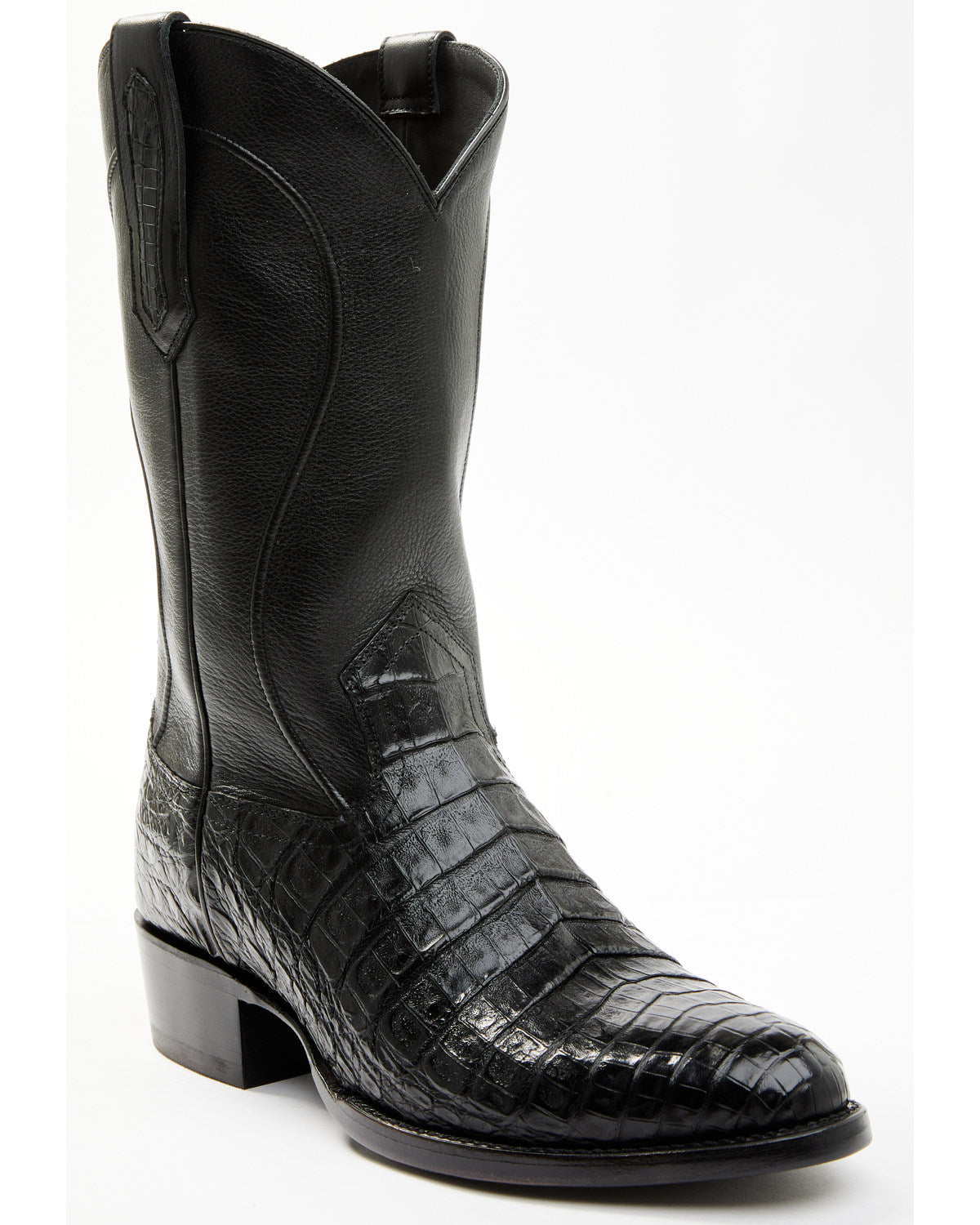 Black 1978® Men's Chapman Exotic Caiman Belly Western Boots