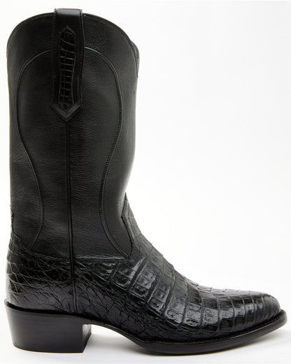 Black 1978® Men's Chapman Exotic Caiman Belly Western Boots