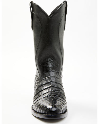 Black 1978® Men's Chapman Exotic Caiman Belly Western Boots