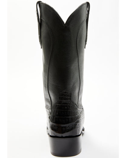 Black 1978® Men's Chapman Exotic Caiman Belly Western Boots