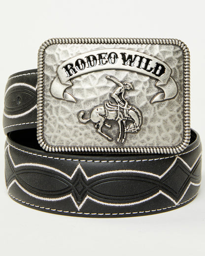 Boys' Deacon Rodeo Wild Buckle Belt