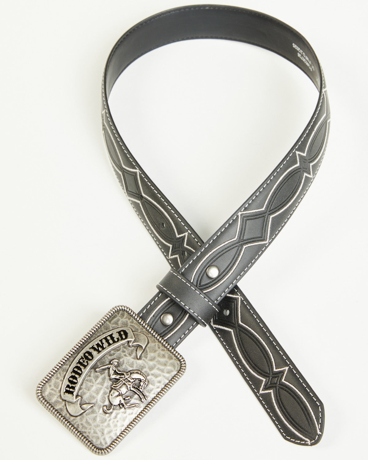 Boys' Deacon Rodeo Wild Buckle Belt