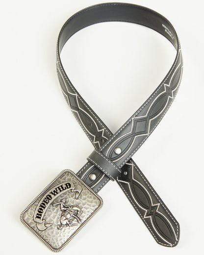 Boys' Deacon Rodeo Wild Buckle Belt